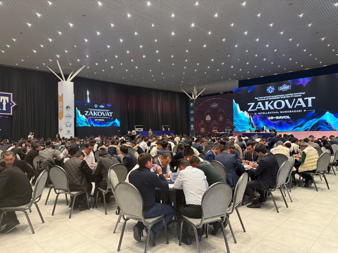 “MAHALLIYLASHTIRISH MARKAZI” JAMOASI “ZAKOVAT” INTELLEKTUAL MUSOBAQASIDA MUNOSIB ISHTIROK ETDI